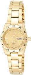 Seiko Analog Watch for Women with Stainless Steel Band, Water Resistant, SYMG44J, Gold