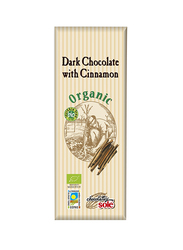 Chocolates Sole Organic Dark Chocolate with Cinnamon, 25g