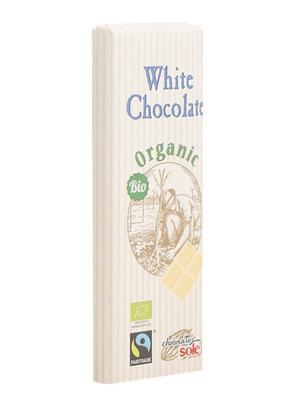 Chocolates Sole Organic White Chocolate, 25g