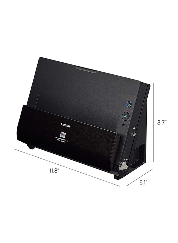 Canon Image Formula Office Document Scanner, DR-C225W II, Black