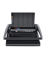Rexel Combbind C210 Manual Comb Binding Machine, Black