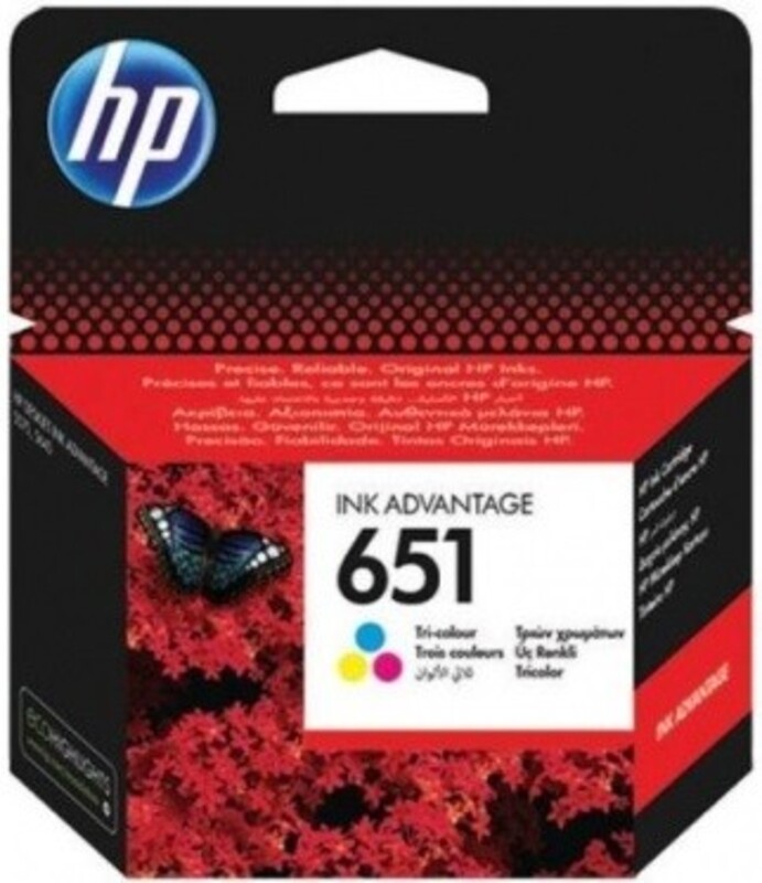 

HP 651 Tri Colour Ink Cartridge (C2P11AE)