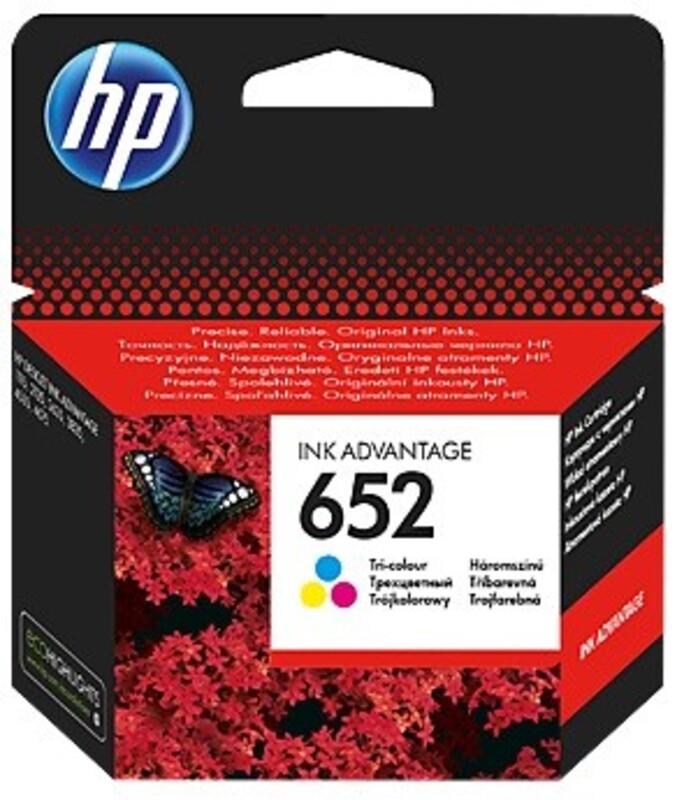

HP 652 Tri-Color Ink Cartridge (F6V24AE)