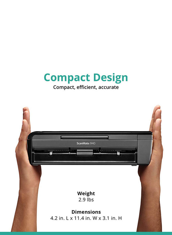 Kodak Scan Mate Scanner, i940, Black
