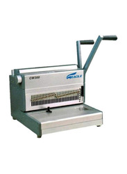 Eagle Manual Wire Binding Machine, CW300, Grey/Silver