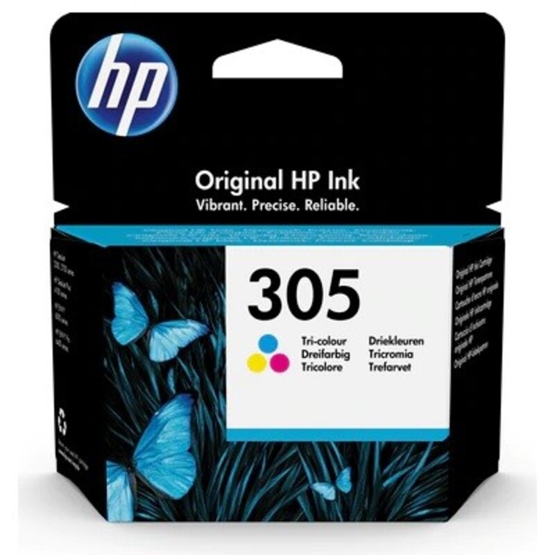 

HP 305 Tri-color Ink Cartridge (3YM60AE)