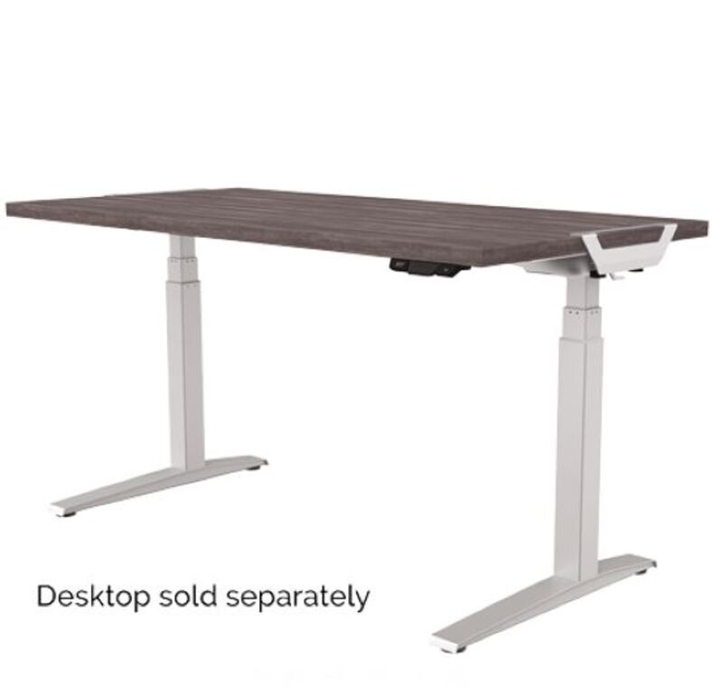 

Fellowes Levado Height Adjustable Desk Base, Silver