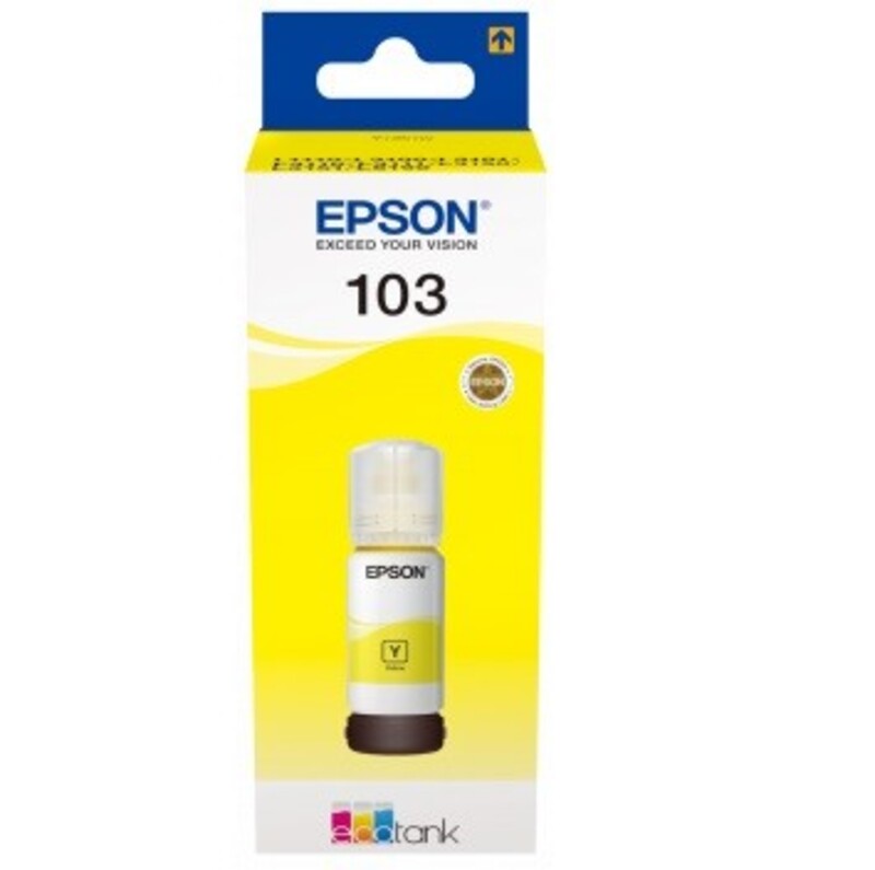 

Epson 103 EcoTank Yellow Ink Bottle 65ml