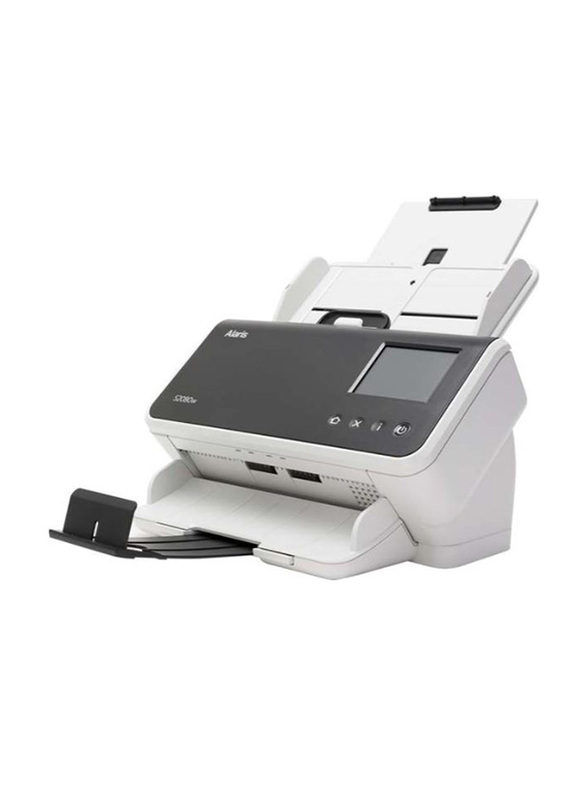 Kodak S2060W ADF Scanner, 60ppm/120ipm, 600DPI, LCD Display, White/Black