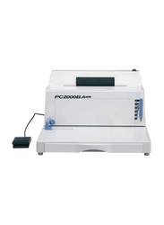 Eagle Electric A4 Binding Machine, PC2000BA Plus, White