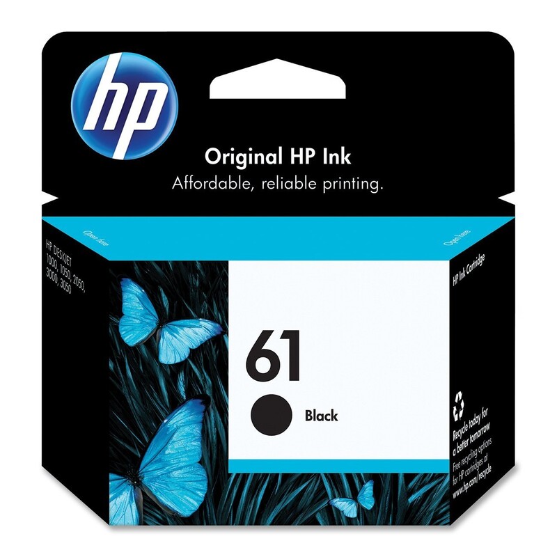 

HP 61 Black Ink Cartridge (CH561WA)