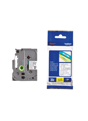 Brother TZE-135 Black on Clear Label Tape, 12mm, Multicolour