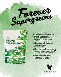 Forever Living Products Forever Supergreens Dietary Supplement, 30 Sachets