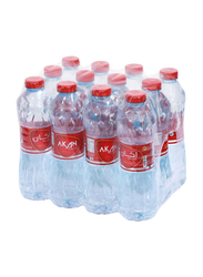 Akan Waters Premium Bottled Drinking Water, 12 x 500ml