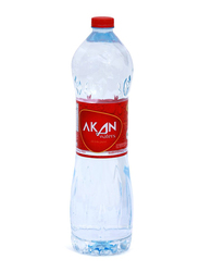 Akan Waters Premium Bottled Drinking Water, 6 x 1.5 Liters