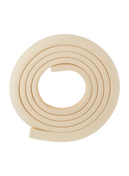 2-Meter Anti-Collision Strip Bumper Cushion Table Edge Corner Protector Baby Safety Guard, Ivory Beige