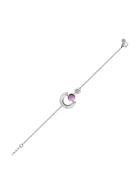 Cerruti 1881 Metal Chain Bracelet for Women, Silver