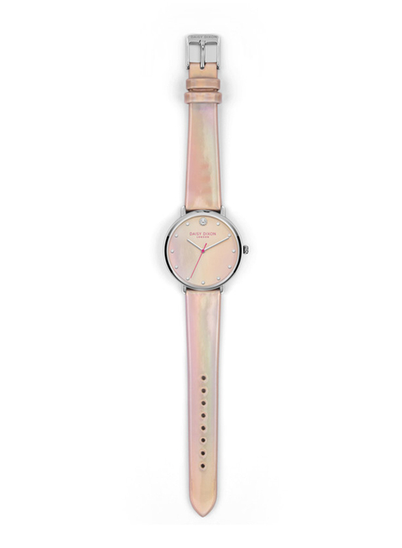 Daisy Dixon Kendall #26 Analog Watch for Women with Leather Band, Water Resistant, D DD161UP, Multicolour