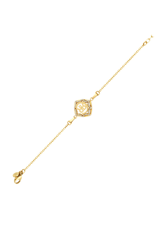 Cerruti 1881 Metal Chain Bracelet for Women, Gold
