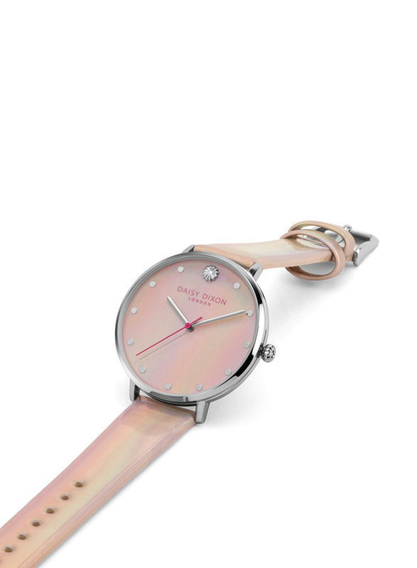 Daisy Dixon Kendall #26 Analog Watch for Women with Leather Band, Water Resistant, D DD161UP, Multicolour