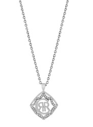 Cerruti 1881 Stainless Steel Pendant Necklace for Women, Silver
