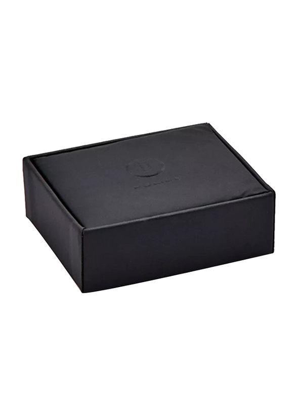 Police Ss20 Klevan Mens Cufflinks, Stainless Steel, Silver/Black