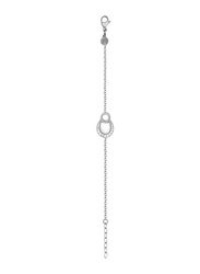 Cerruti 1881 Metal Chain Bracelet for Women, Silver