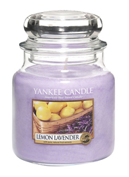 Yankee Candle Lemon Lavender Classic Jar, Medium, Purple