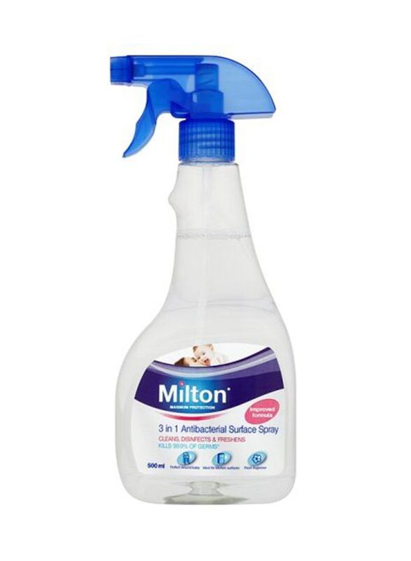 

Milton 3 in 1 Antibacterial Surface Spray, 500 ml