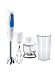Braun MultiQuick 3 Hand Blender with Attachments, 700W, MQ 3025 Spaghetti, White