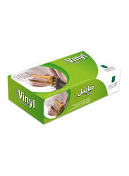 Al Bayader Disposable Vinyl Gloves, White, Small