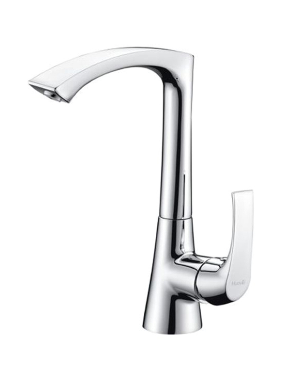 Movado Bold Rosso Standard Lever Sink Mixer Tap, Silver