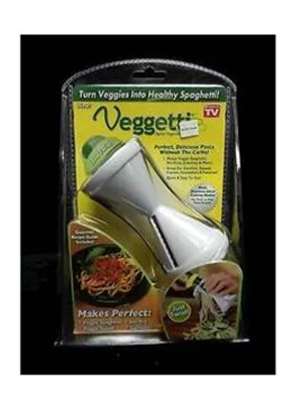 

Veggetti Spiral Vegetable Cutter, White