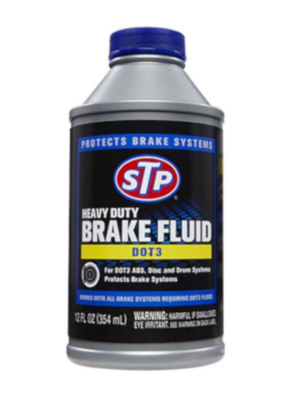 

STP 354ml Heavy Duty Dot 3 Brake Fluid, Black