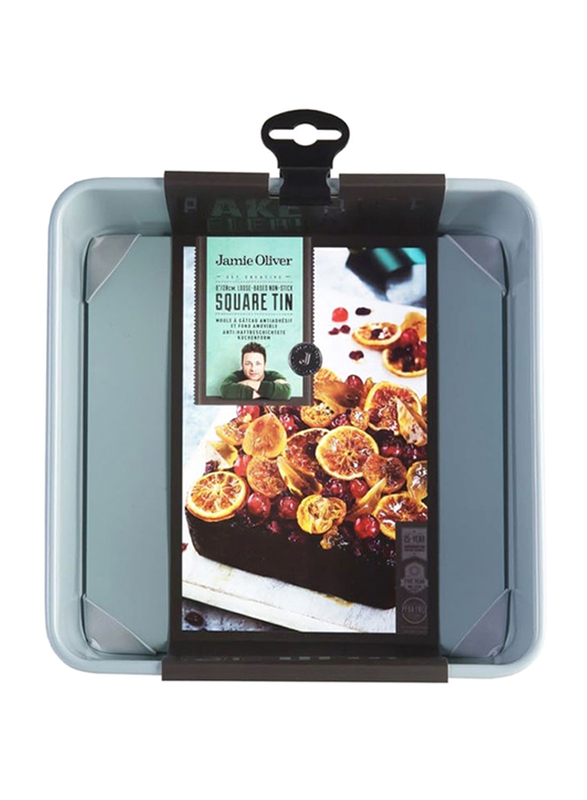 

Jamie Oliver 20cm Square Cake Tin Harbour, ACEUAE1266285, 20 x 20cm, Blue