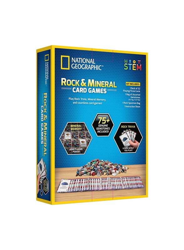 

National Geographic Rock + Mineral Card Games