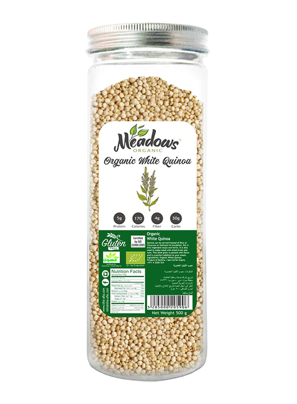 Meadows Organic White Quinoa, 500g
