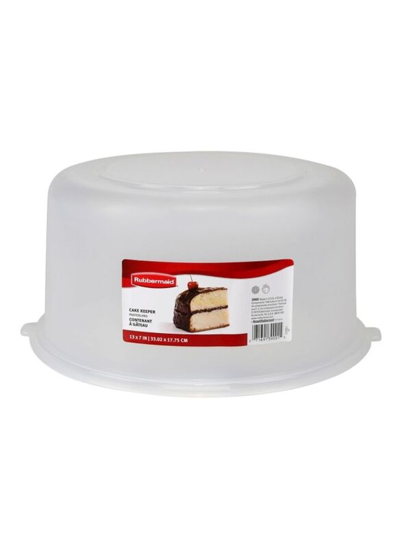 

Rubbermaid Cake Keeper, 13 x 7inch, White