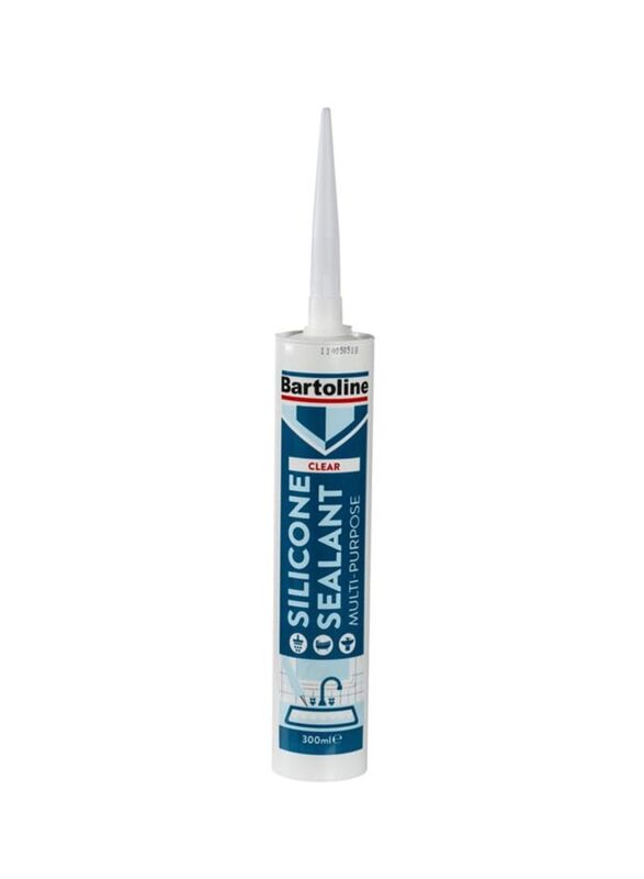

Bartoline 300ml Multipurpose Silicone Sealant, Clear