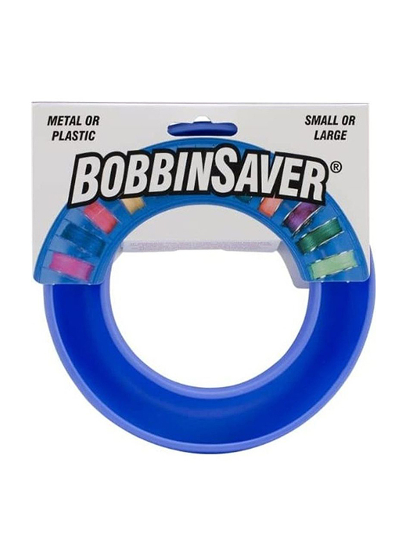 

BobbinSaver 20+ Bobbins Holds Sewing Machine Organizer, Blue