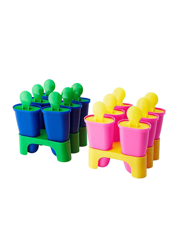 

Generic 12-Piece Ice Lolly Molds, 316.67192683.18, Multicolour