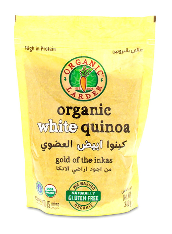 Organic Larder White Quinoa, 340g