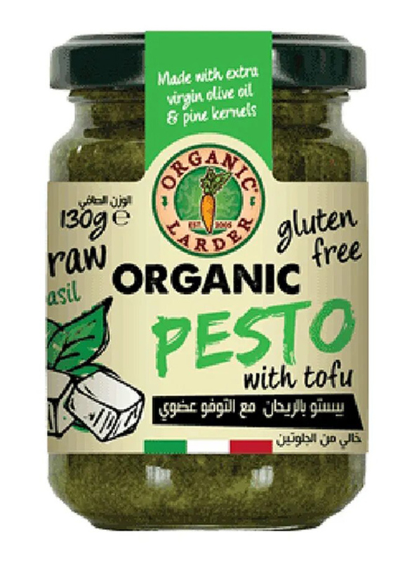 

Organic Larder Pesto Vegan with Tofu, 130g