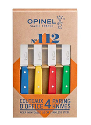 Opinel 4-Piece Paring Knives, Multicolour