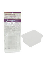 Castin Craft Square Reusable Molds, 1 Piece, White