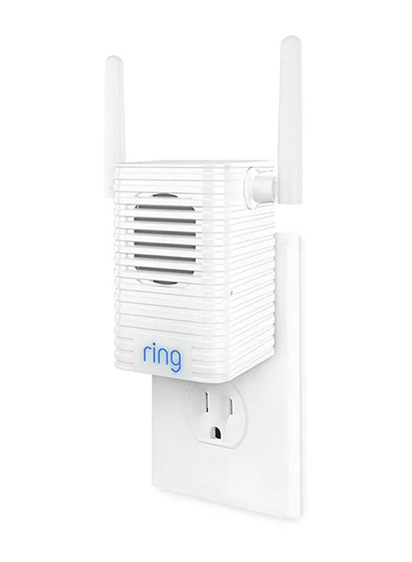 Ring Chime Pro Wi-Fi Extender, 54323, White
