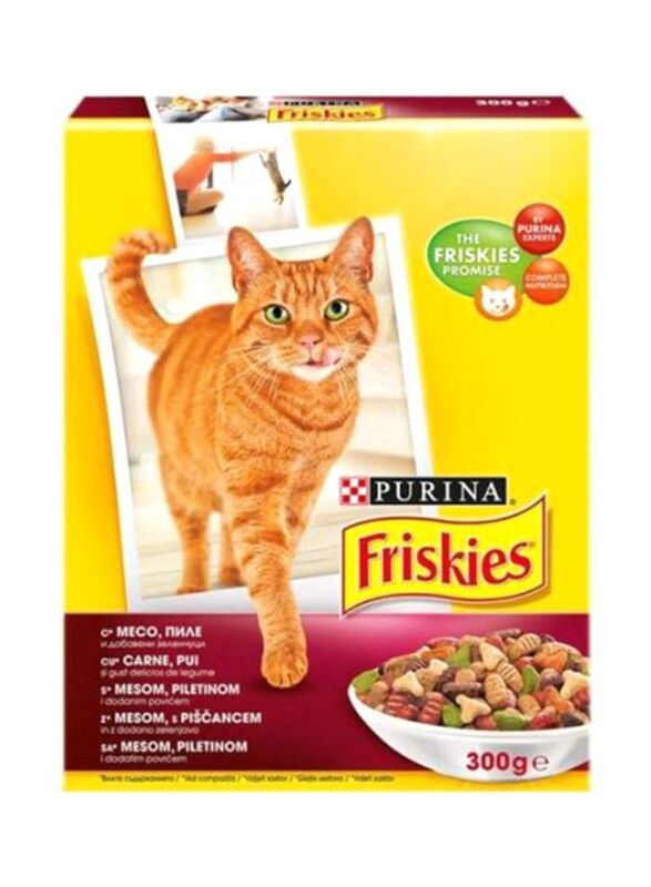 

Purina Friskies Beef and Chicken Food for Cats, 300g