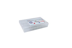 Darice Thread Organizer, White, 2.4 x 13.4 x 8.5 inch