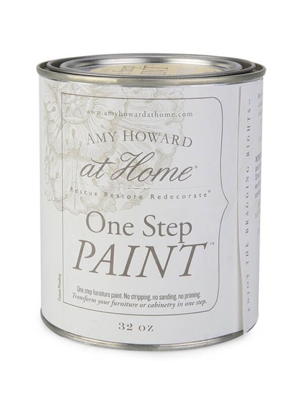 

Amy Howard at Home One Step Chalk Based Furniture Paint, 32oz, Mollie Yellow