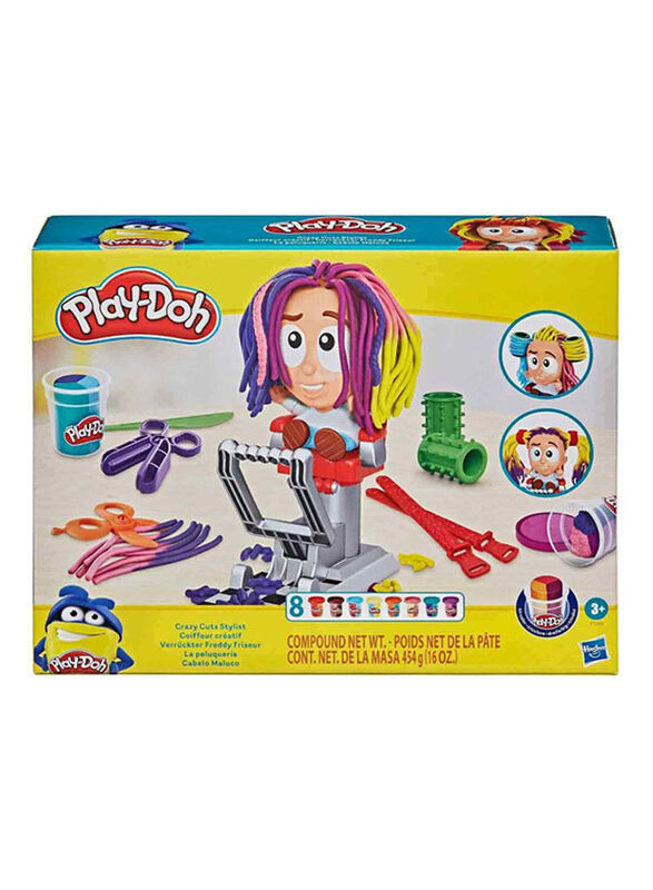 

Play-Doh Crazy Cuts Stylist Hair Salon Pretend Play Toy, Ages 3+